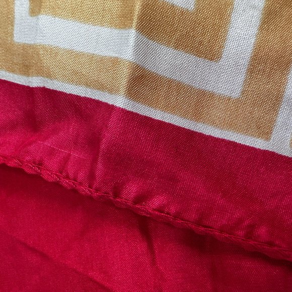 Vintage Glentex All Silk Geometric Abstract design Lovely Colors - Picture 4 of 7